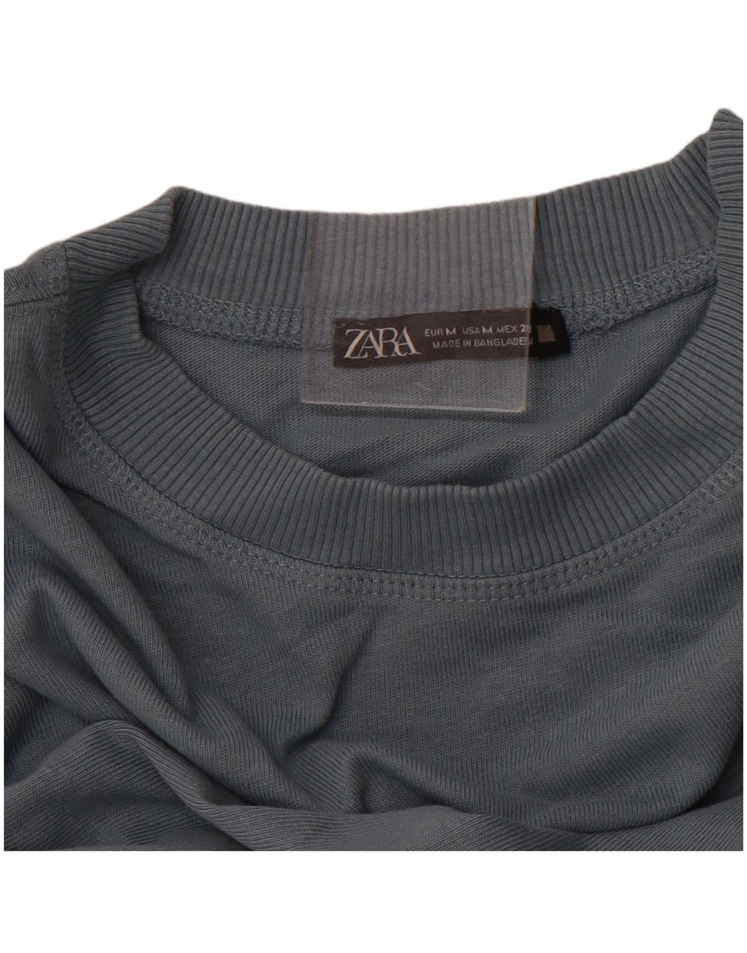 ZARA moletom feminino jumper UK 14 cinza médio