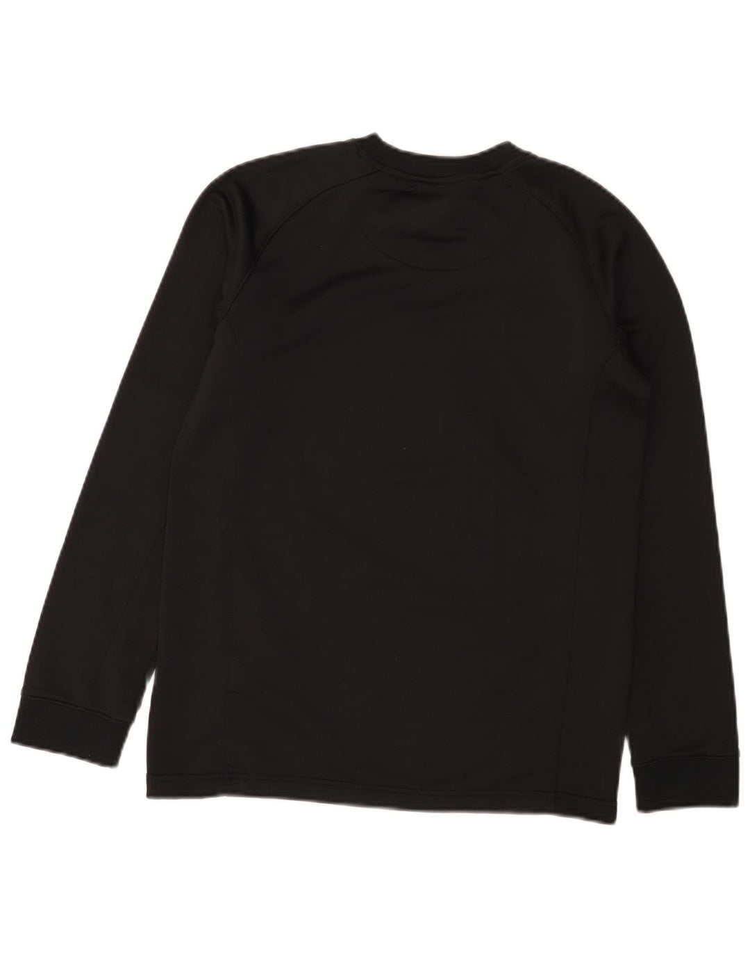 Top gráfico Nike Boys Dri Fit manga comprida 13-14 anos XL preto poliéster