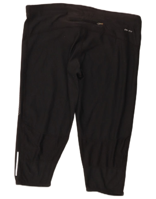 Leggings Nike Dri Fit Capri XL Preto Poliéster Esportes
