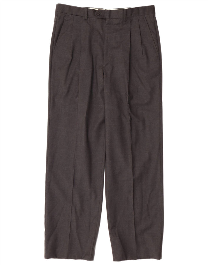 VALENTINO Terno masculino de 2 peças com peito duplo IT 50 Grande W34 L30 Cinza