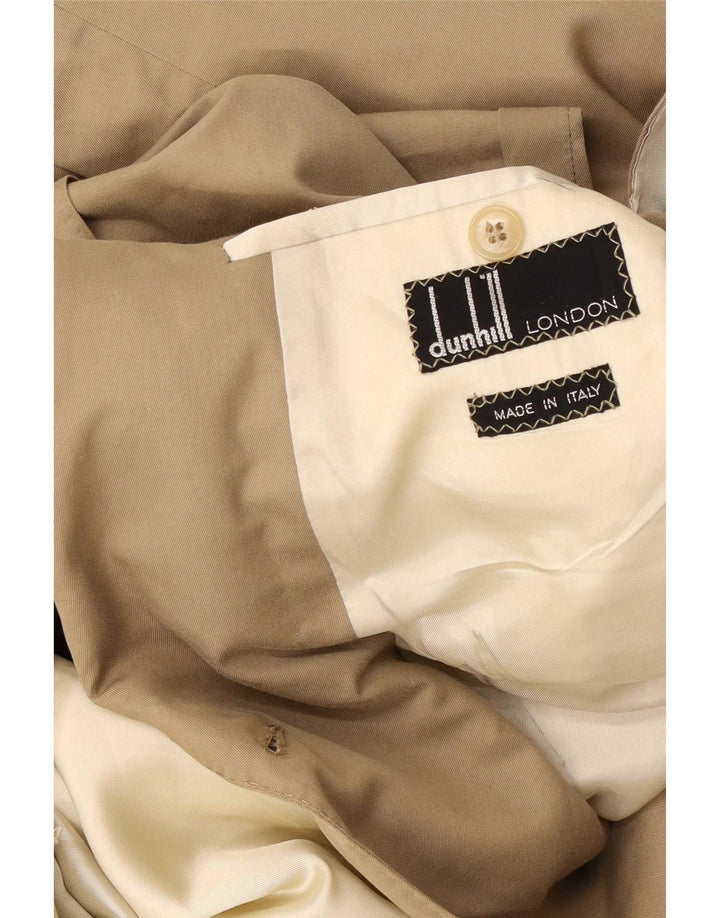 Jaqueta blazer masculina DUNHILL com peito duplo UK 38 médio bege