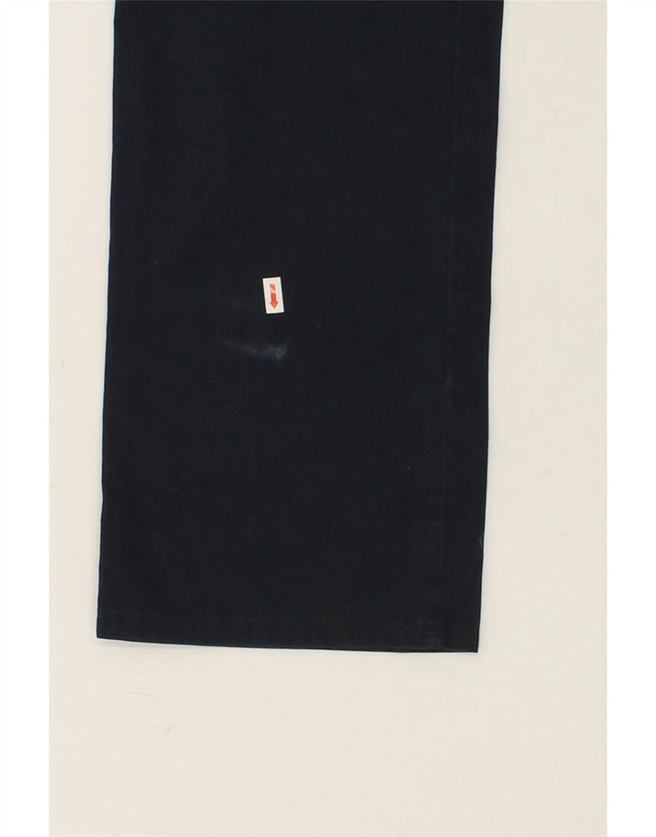 DICKIES Womens Straight Chino Trousers W30 L33  Navy Blue Cotton Vintage Dickies and Second-Hand Dickies from Messina Hembry 