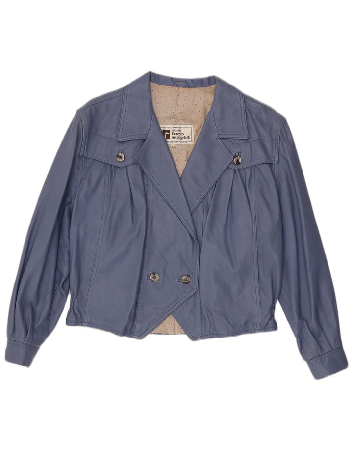 Lavorazione Artigianale Jaqueta blazer feminina com botões duplos IT 44 Médio B