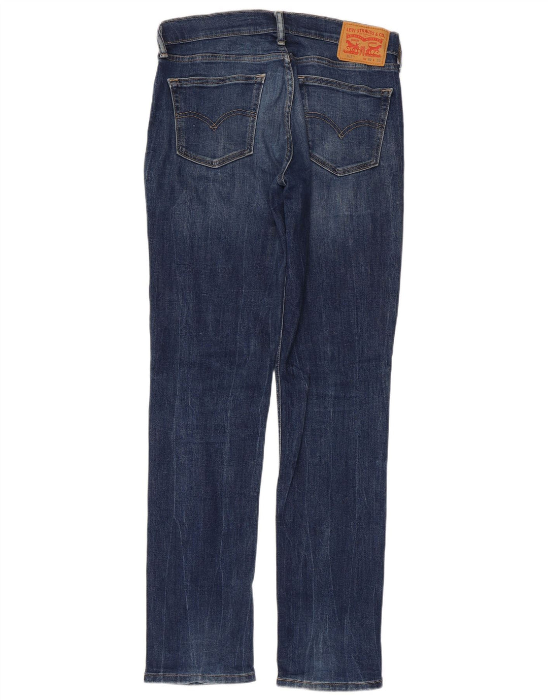 LEVI'S Masculino 511 Slim Jeans W32 L32 Azul Algodão