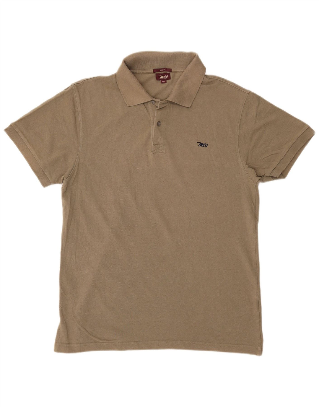 Camisa polo masculina Marlboro Classics Slim Fit 2XL bege