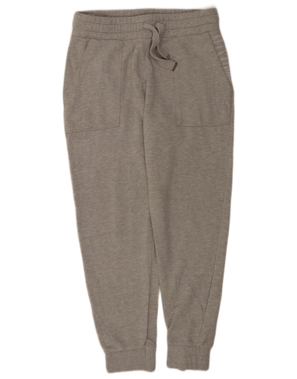 Calça de treino feminina All Saints Joggers UK 12 algodão cinza médio