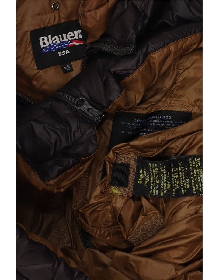 Jaqueta acolchoada feminina BLAUER UK 6 XS poliamida preta