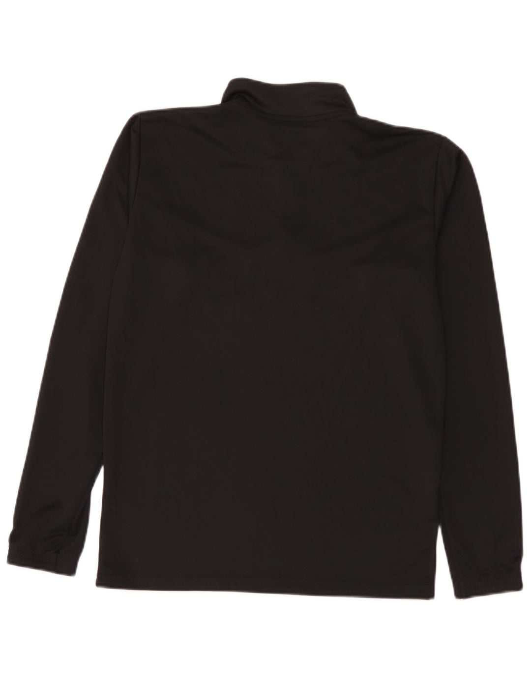 Puma Mens Lombardia Uno Graphic Zip Neck Pulôver Treino Top Pequeno Preto