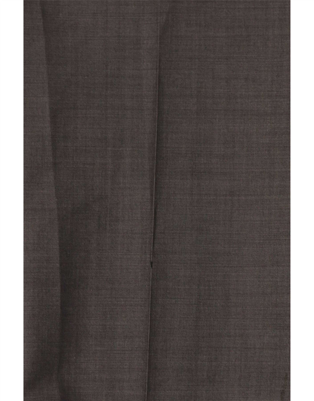 Calça masculina de terno reto Marks & Spencer W32 L31 lã cinza
