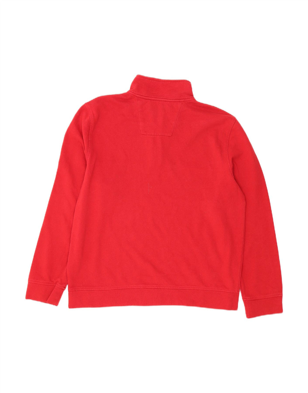 Moletom masculino NAUTICA com zíper e gola média vermelho
