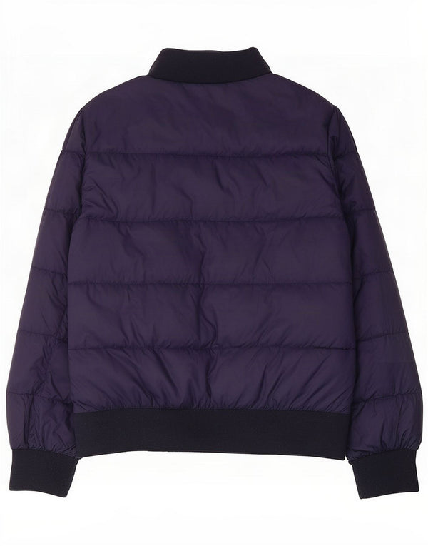 Jaqueta acolchoada feminina Michael Kors Reino Unido 16 grande nylon azul marinho