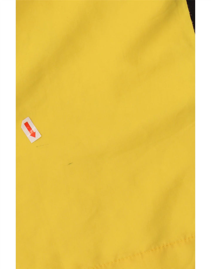 CALVIN KLEIN Calção de banho masculino gráfico bloco colorido amarelo médio