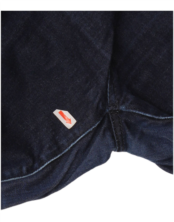 Eddie Bauer Jeans retos femininos US 10 grandes W30 L31 azul marinho