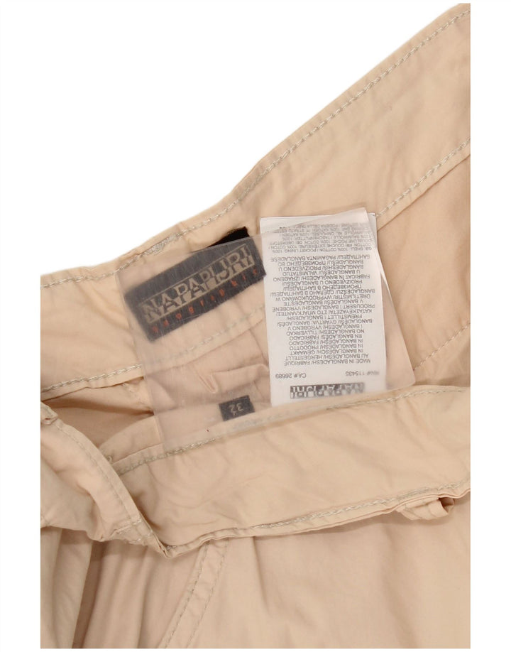 Napapijri Mens Cargo Shorts W32 Médio Bege