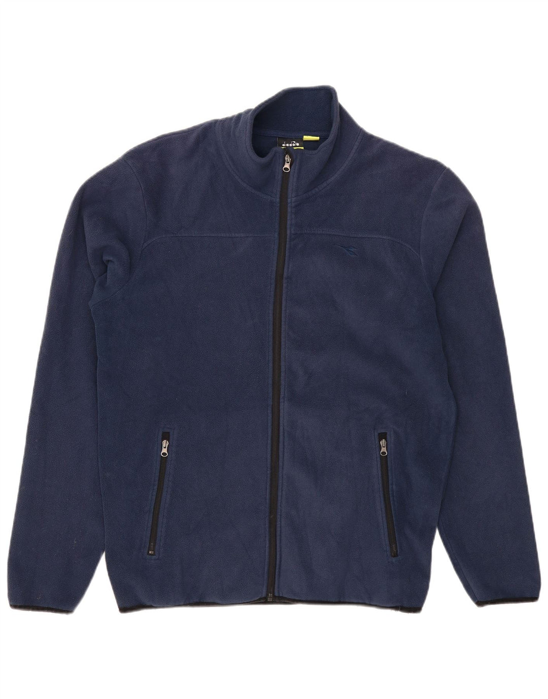 Jaqueta de lã masculina DIADORA UK 40 grande azul marinho