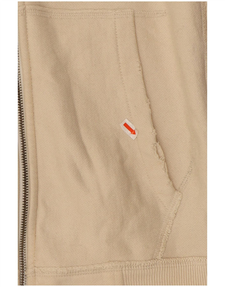 Suéter masculino REPLAY com capuz e zíper gráfico 2XL algodão branco