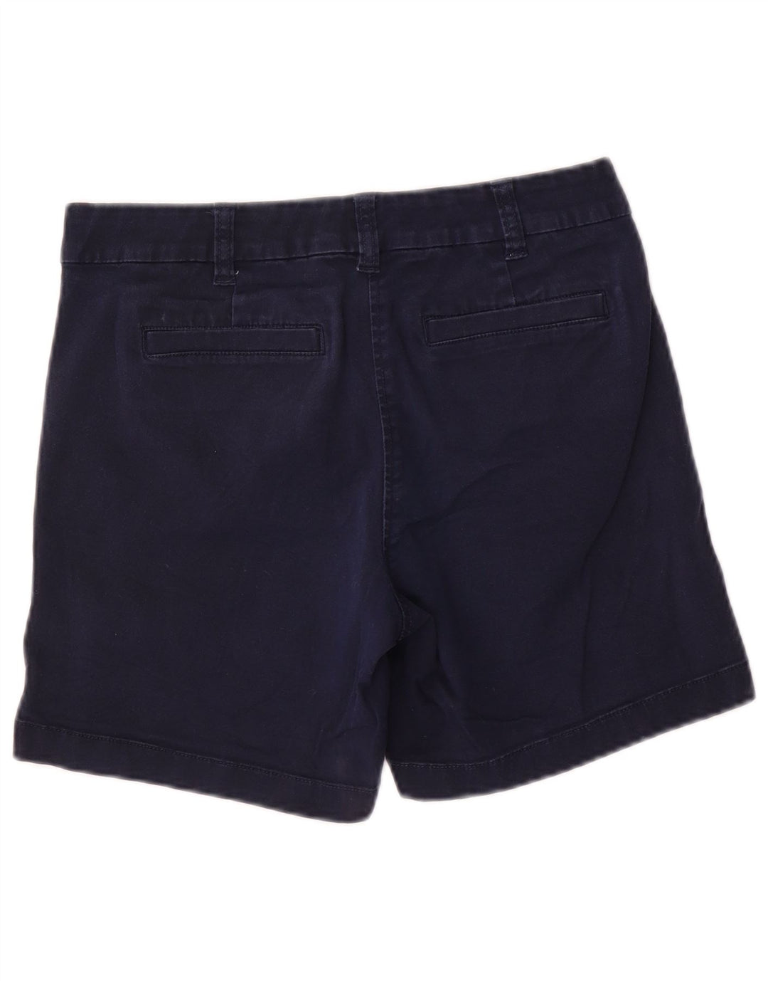 J. Crew Shorts Chino Feminino US 4 Pequeno W28 Algodão Azul Marinho