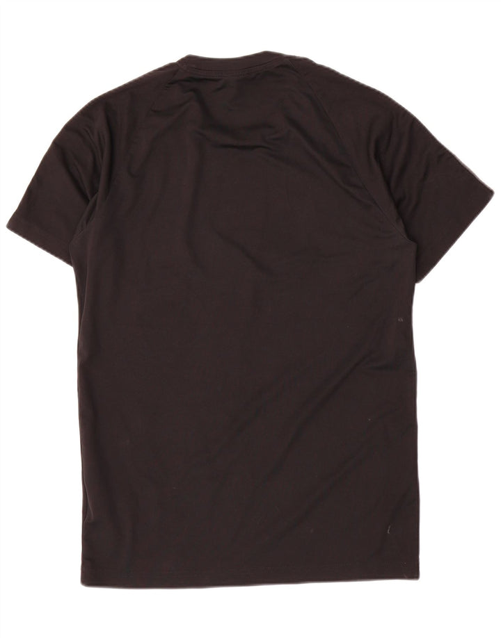 Adidas Mens Camiseta Top Pequeno Poliéster Preto