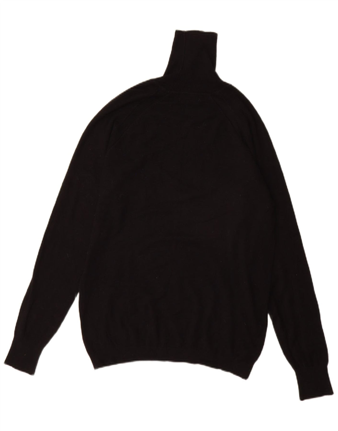 Suéter masculino Zara com gola redonda médio preto