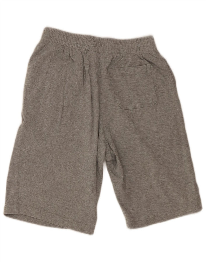 Shorts esportivos gráficos Nike Boys 10-11 anos cinza médio algodão