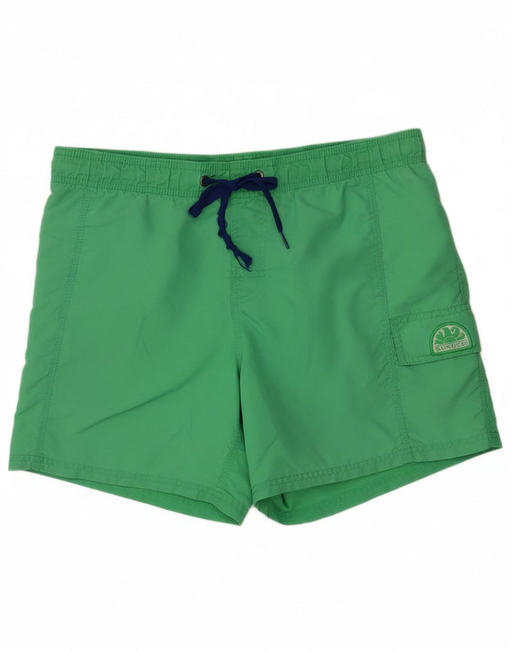 Shorts de natação masculino SUNDEK XS verde