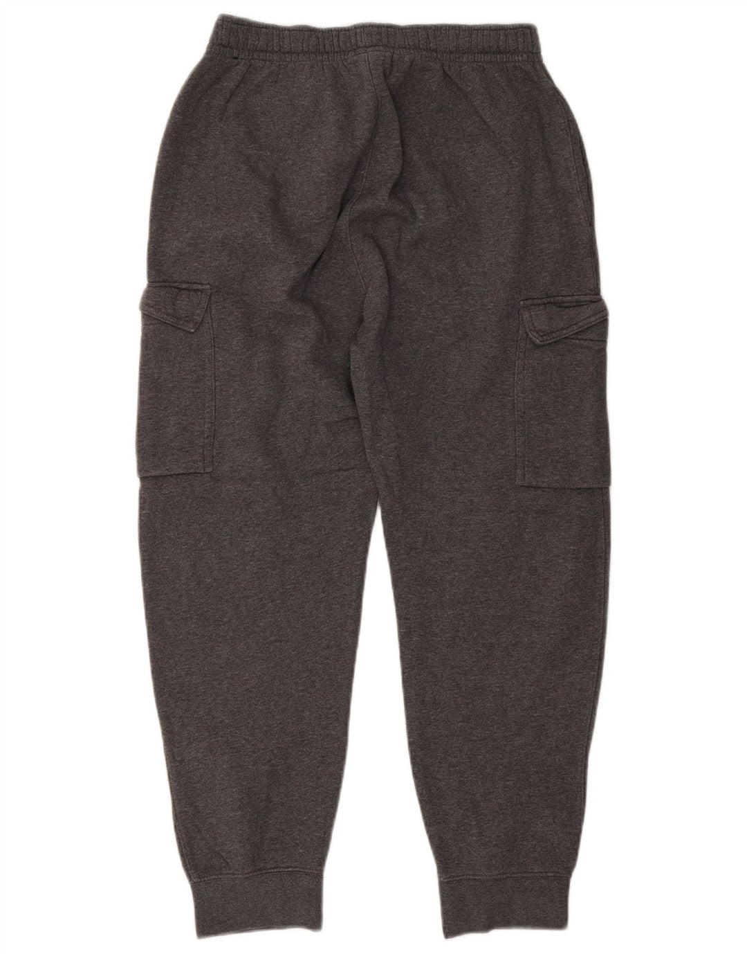 Calça esportiva masculina Nike Cargo joggers pequena cinza manchada de algodão