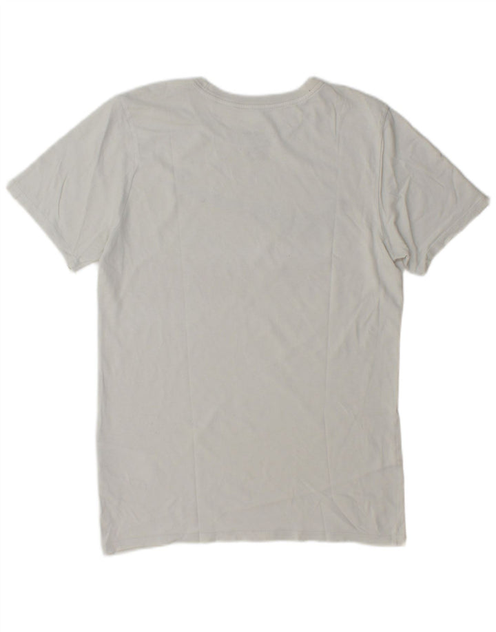 Camiseta Nike Masculina Athletic Cut Graphic Top Pequeno Algodão Branco