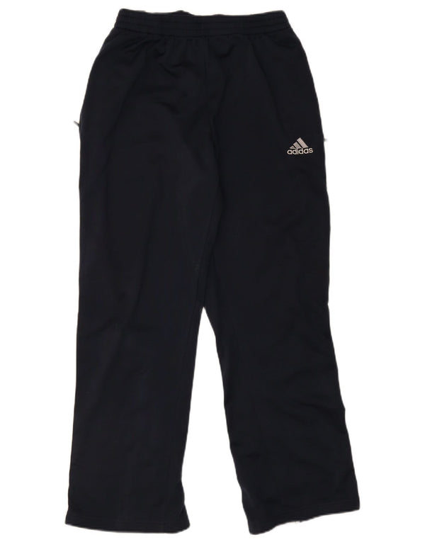 Calça de treino masculina Adidas UK 38/40 médio azul marinho colorblock