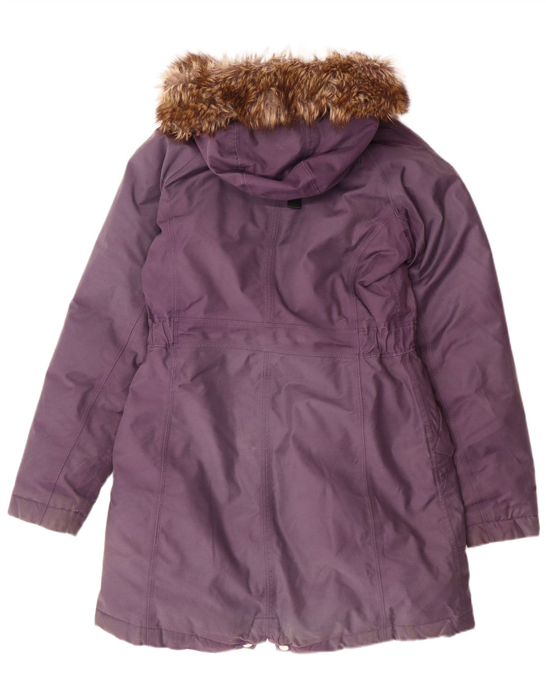 Jaqueta parka acolchoada com capuz feminina The North Face Reino Unido 12 médio roxo inverno