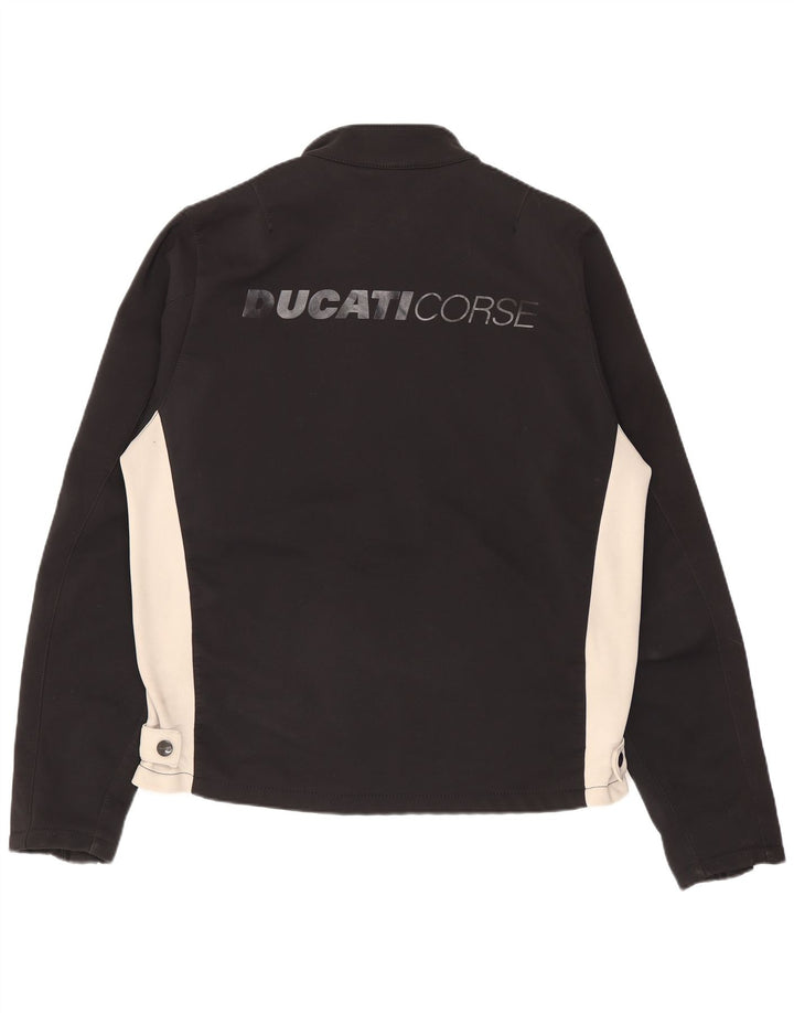 Jaqueta masculina Ducati Graphic Racer UK 38 Medium Black Colourblock