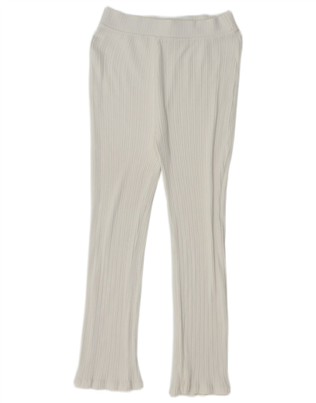 Zara Womens Trafaluc Leggings UK 8 Pequeno Branco
