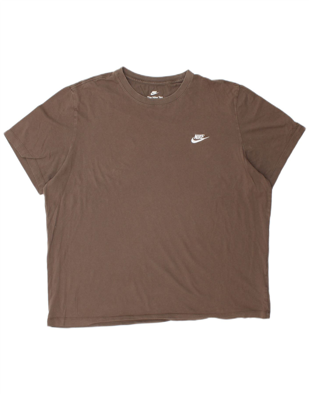 Camiseta masculina NIKE Top 2XL algodão marrom