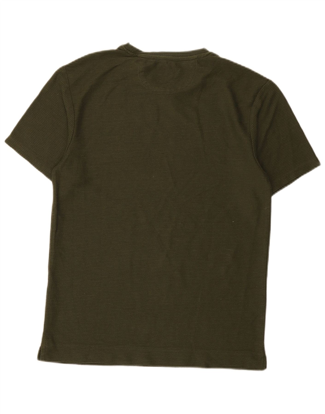 Camiseta masculina Zara Top pequeno verde