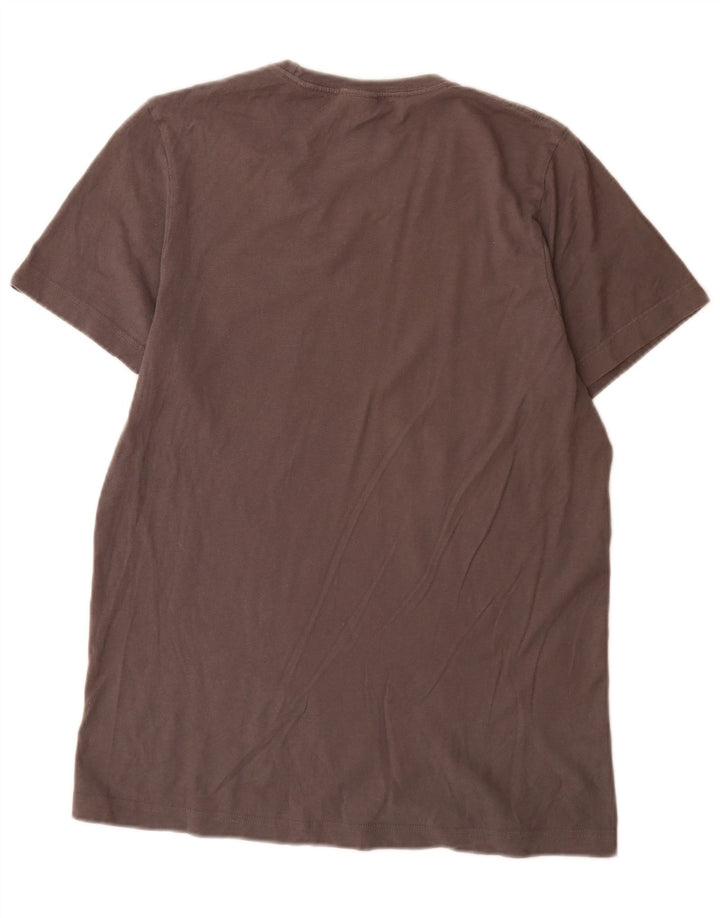 Camiseta Adidas Masculina Graphic Top Pequeno Algodão Cinza