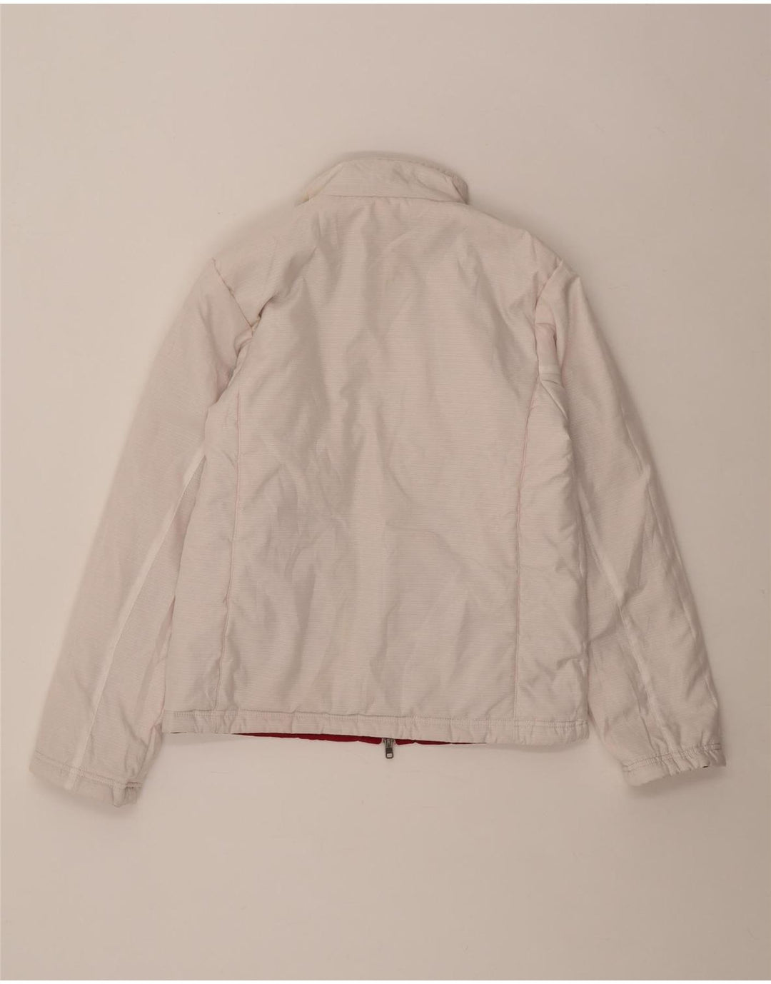 Jaqueta Nike Feminina Reversível UK 8/10 Pequena Poliéster Vermelho