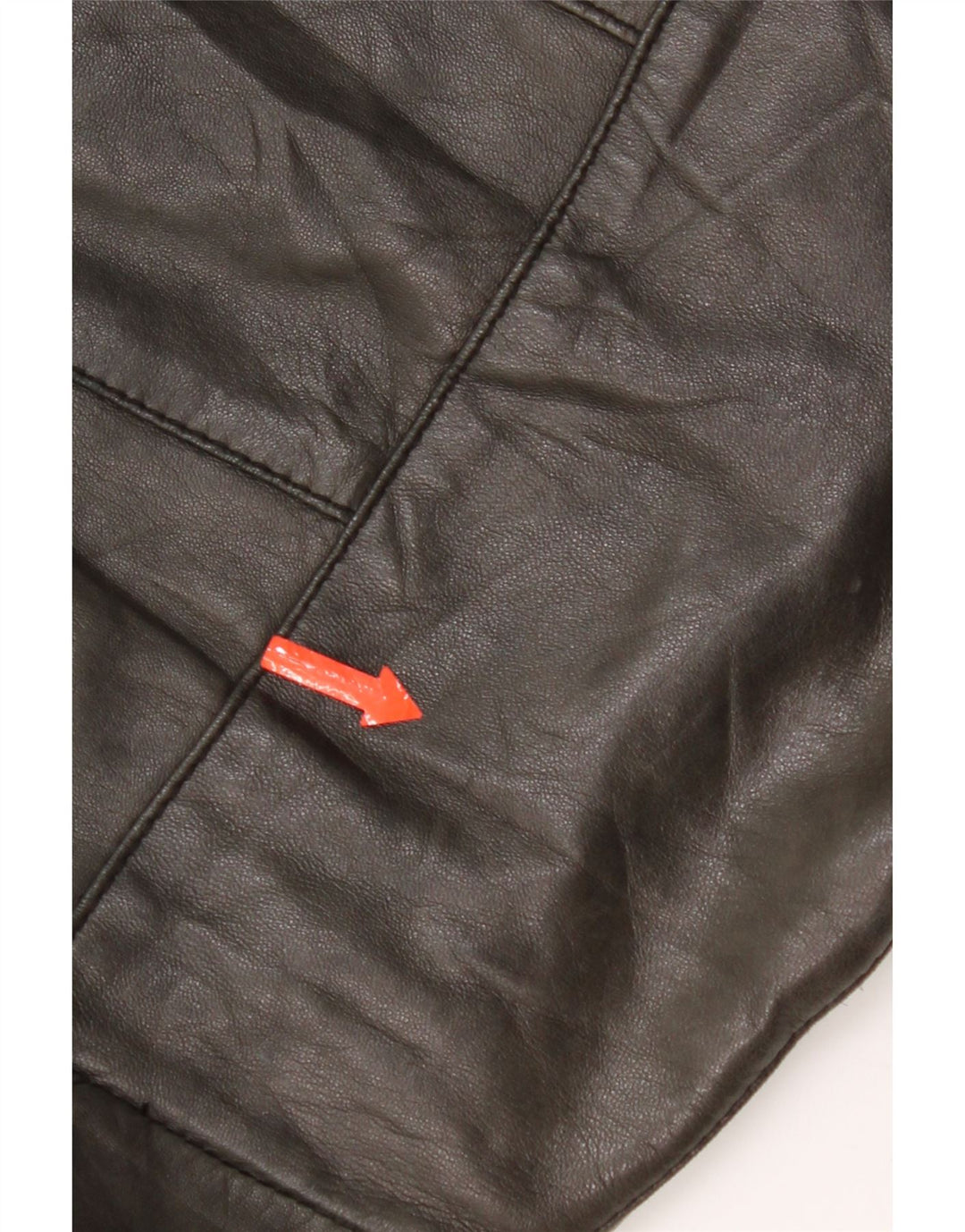 Jaqueta de couro masculina IT 48 couro preto médio