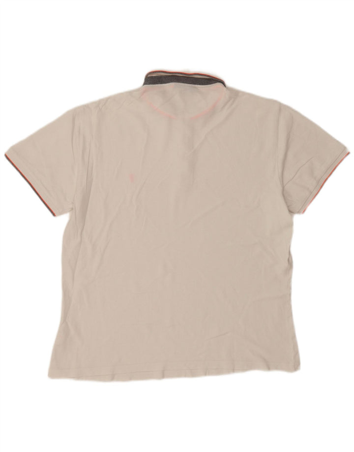 Camisa polo masculina Trussardi Jeans XL branca