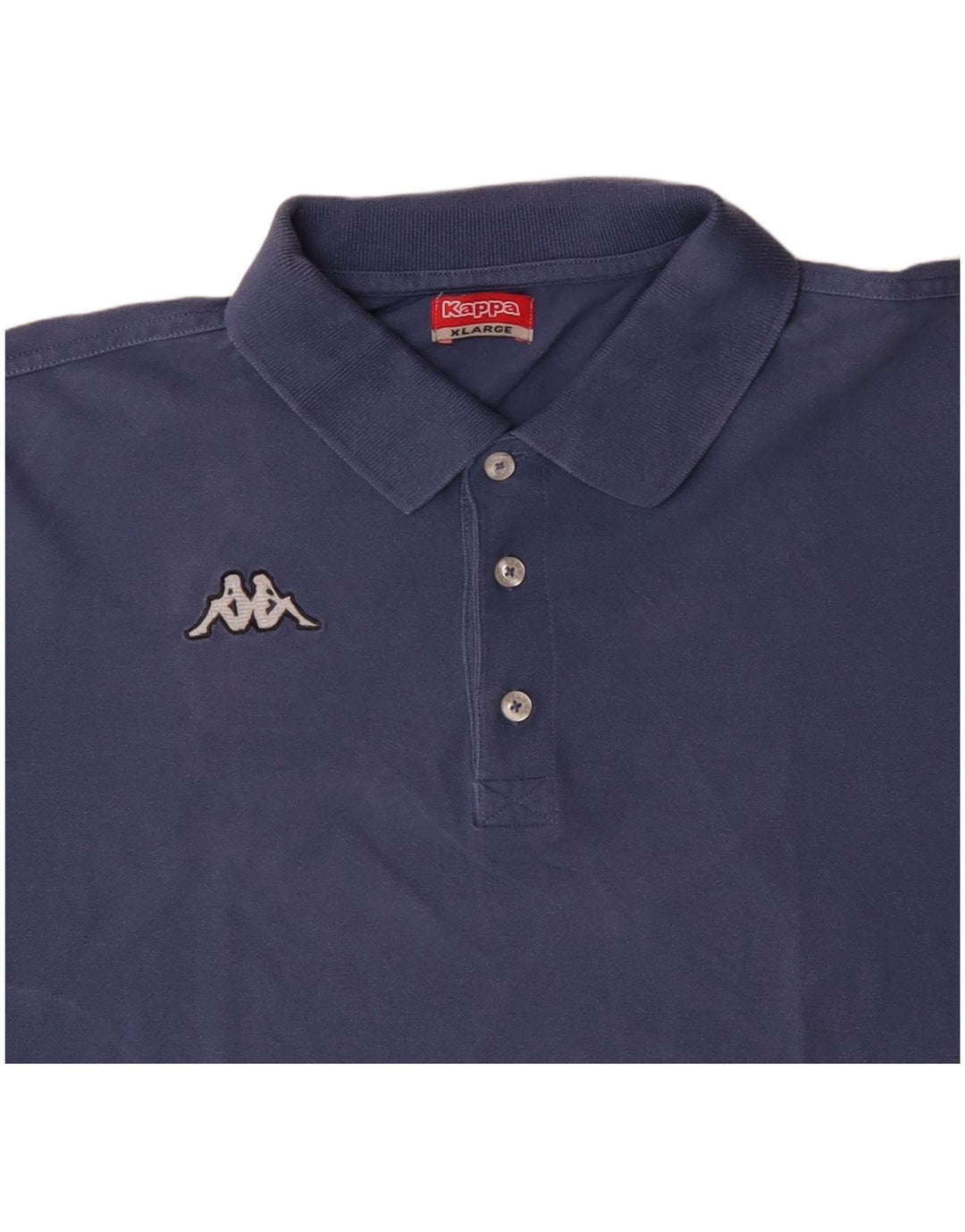 Camisa polo masculina KAPPA XL algodão azul