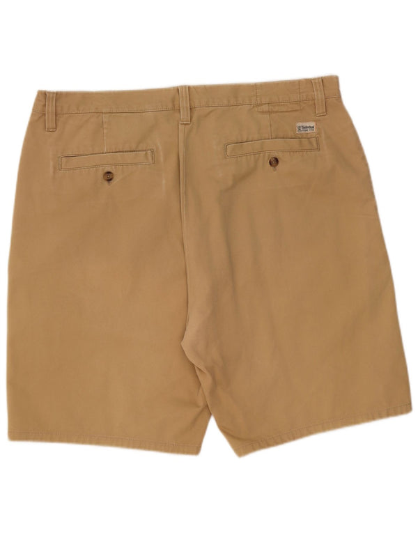 Timberland Mens Chino Shorts W40 XL Algodão Bege