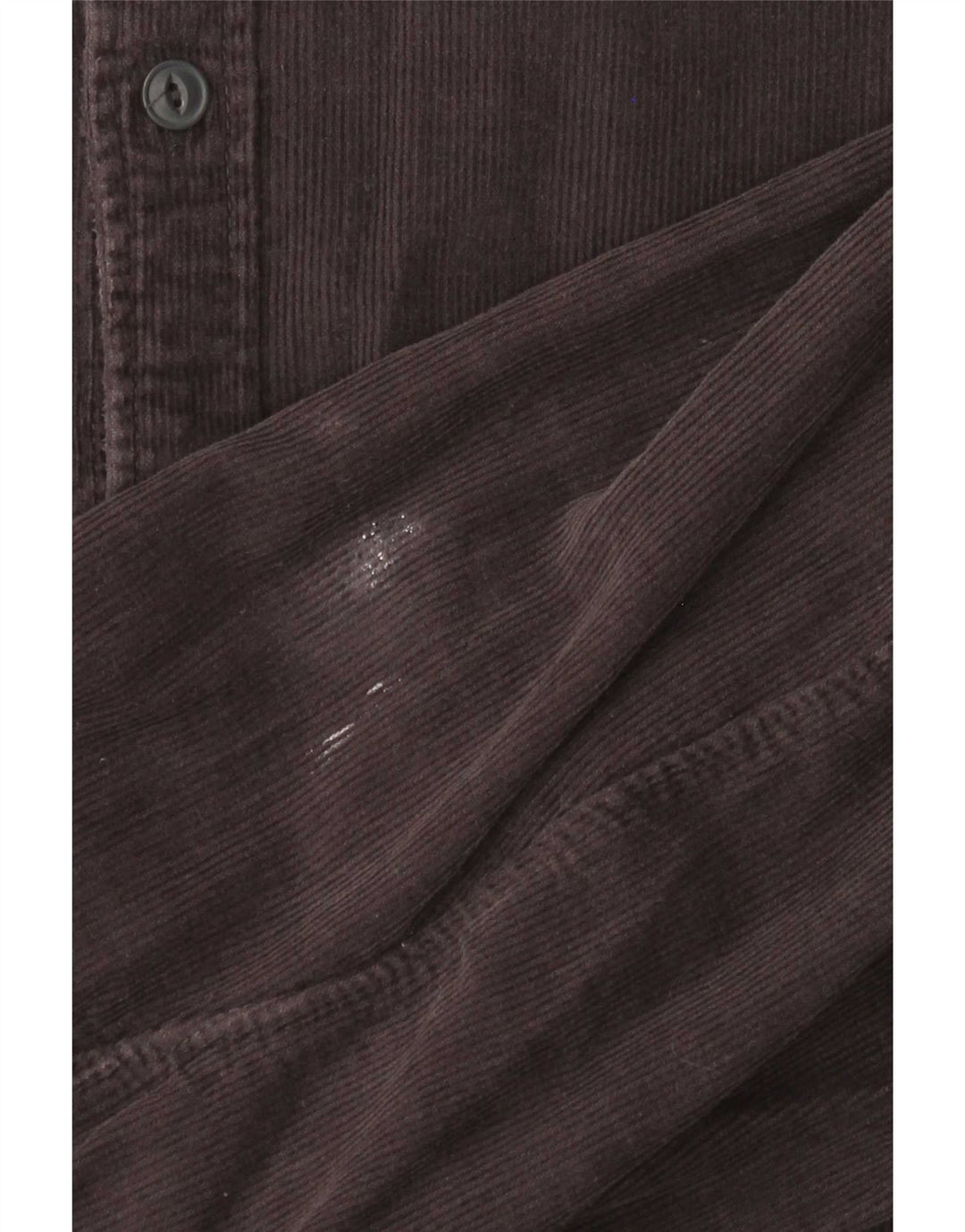 Camisa masculina de veludo cotelê Levi's XL cinza algodão