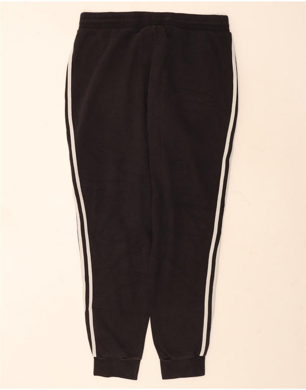 Adidas Mens Treino Calças Joggers XL Algodão Preto