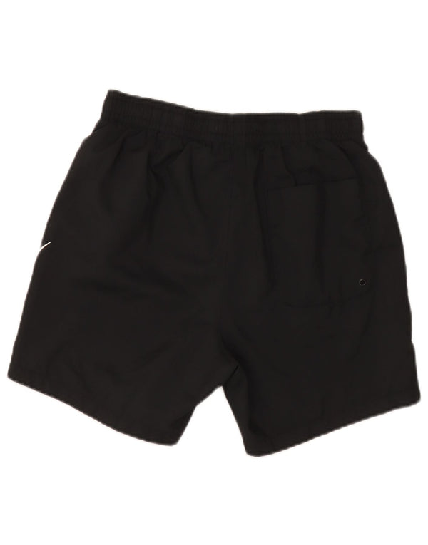 Shorts esportivos gráficos masculinos Nike pequenos poliéster preto