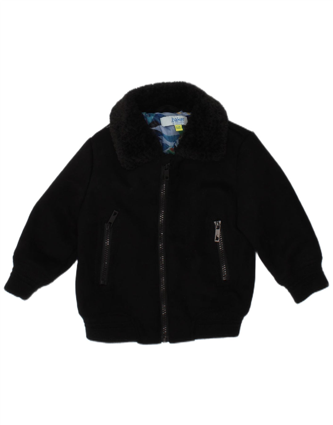 Jaqueta bomber Ted Baker Baby Boys 12-18 meses poliéster preto