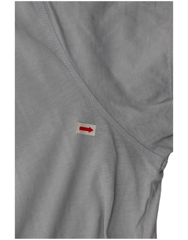 Tommy Hilfiger Camiseta masculina grande algodão azul