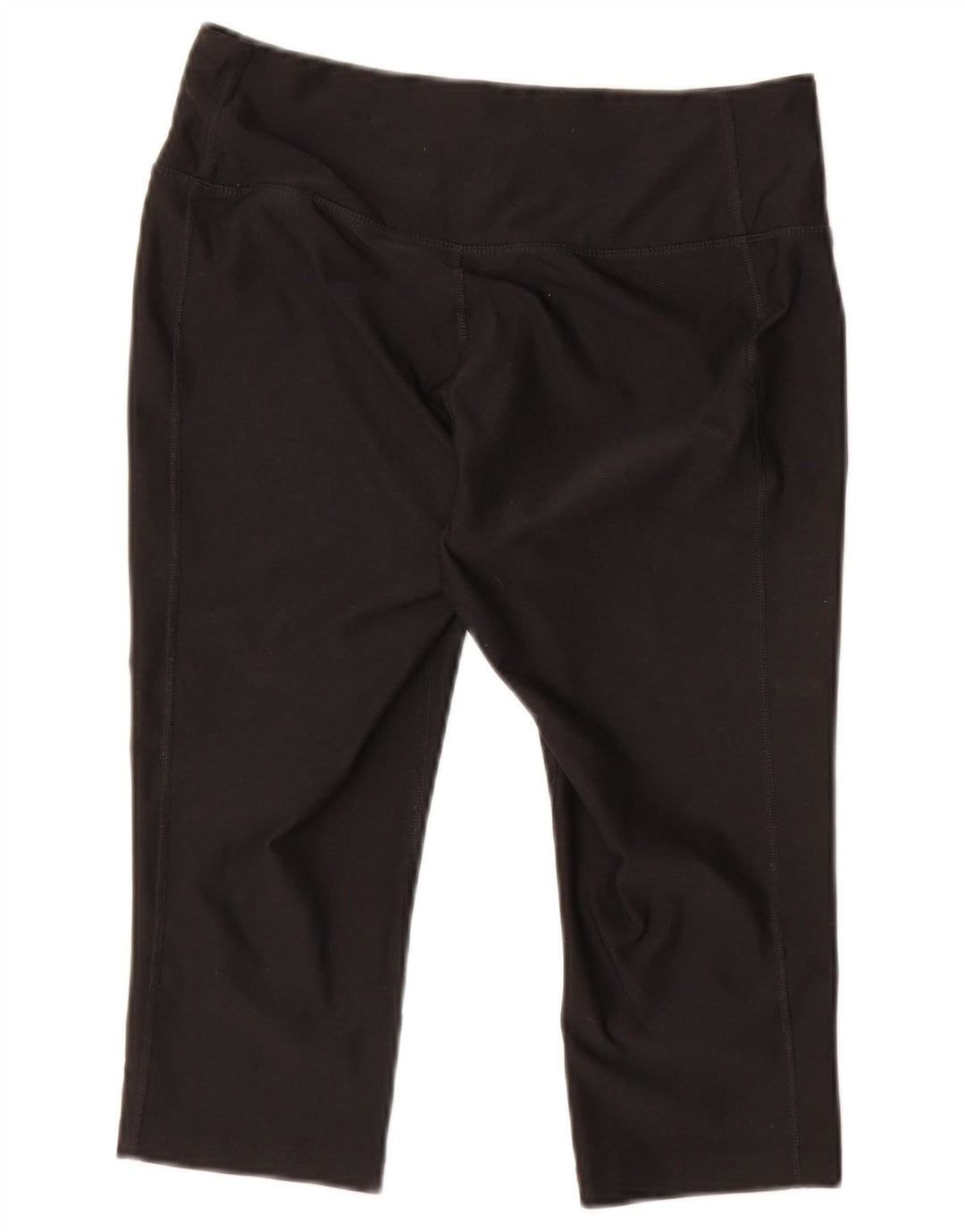 Leggings Nike Capri Femininas UK 10 Pequenas Poliéster Pretas