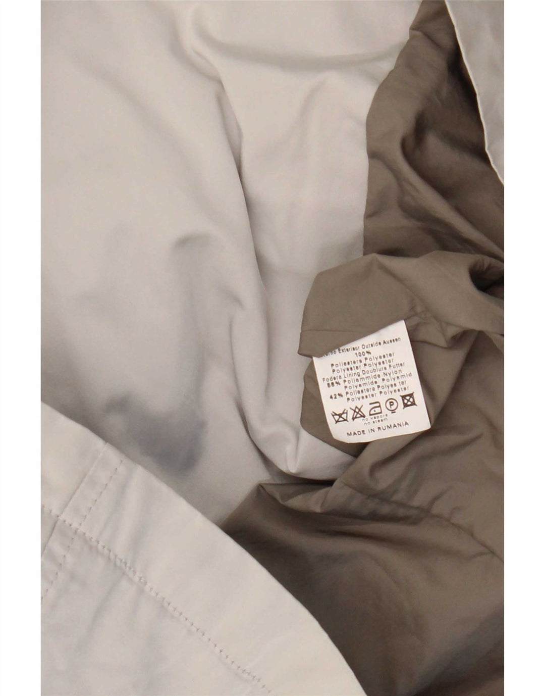 Casaco curto feminino Brema IT 48 XL cinza nylon