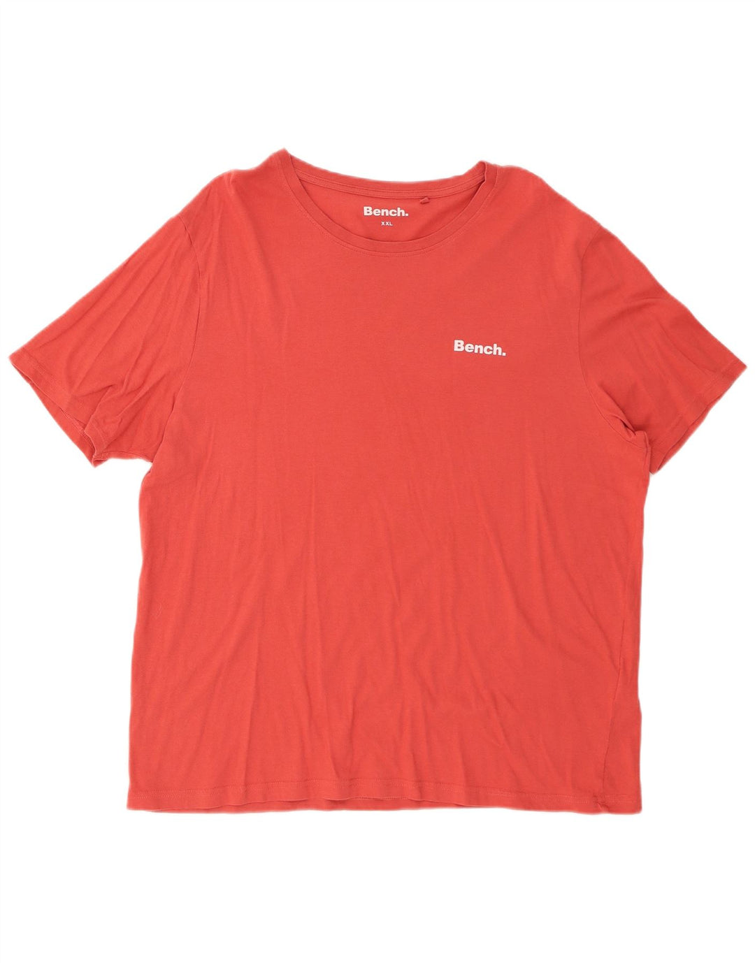 Camiseta feminina BENCH Top UK 20 2XL algodão vermelho