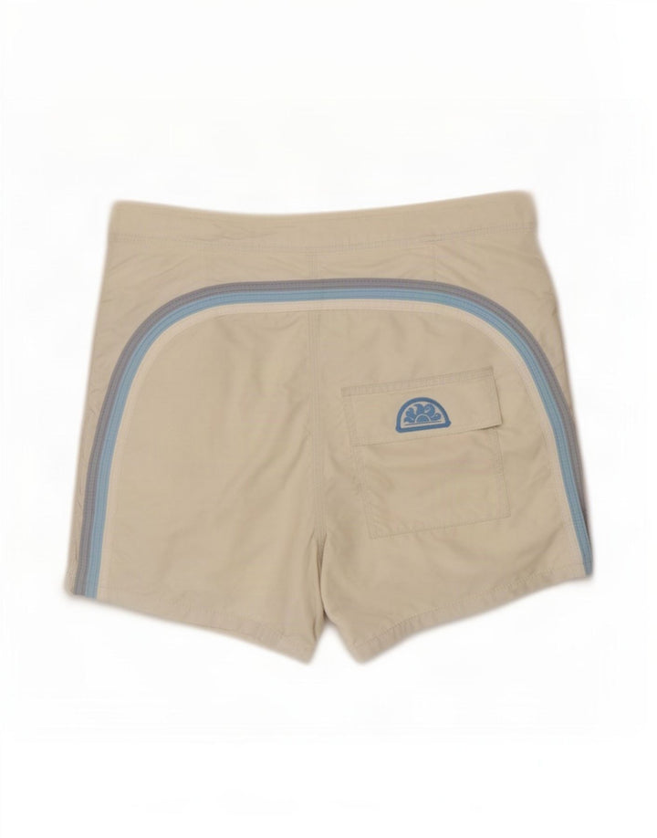 Shorts de natação masculino Sundek médio bege nylon
