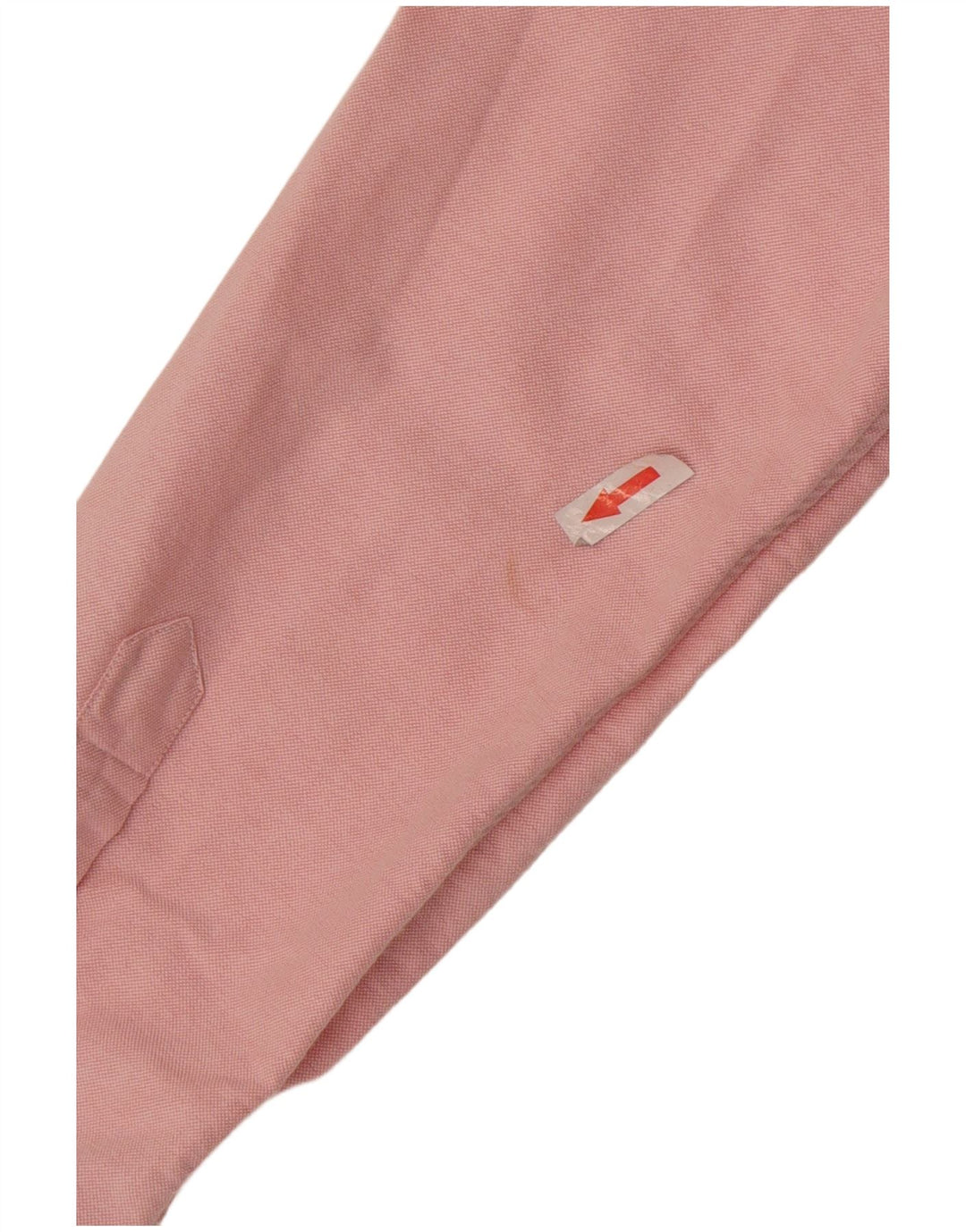 Camisa masculina Ralph Lauren de ajuste personalizado grande algodão rosa