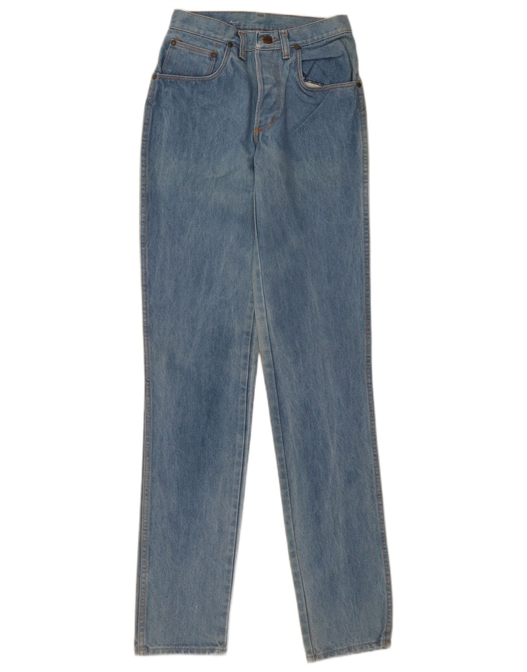 Jeans Wrangler Feminino Slim W28 L36 Azul Algodão